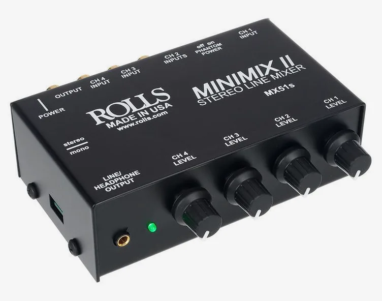 Rolls MX 51S, potentiomètres, photo 3