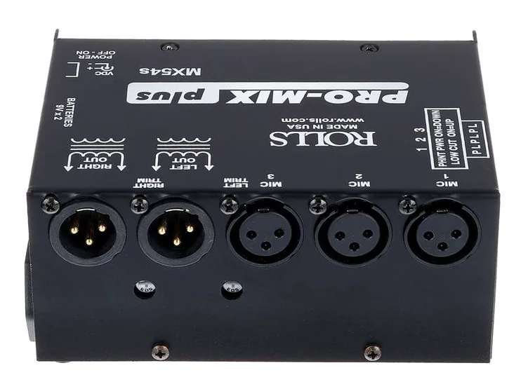 Rolls MX 54s, potentiomètres, photo 4