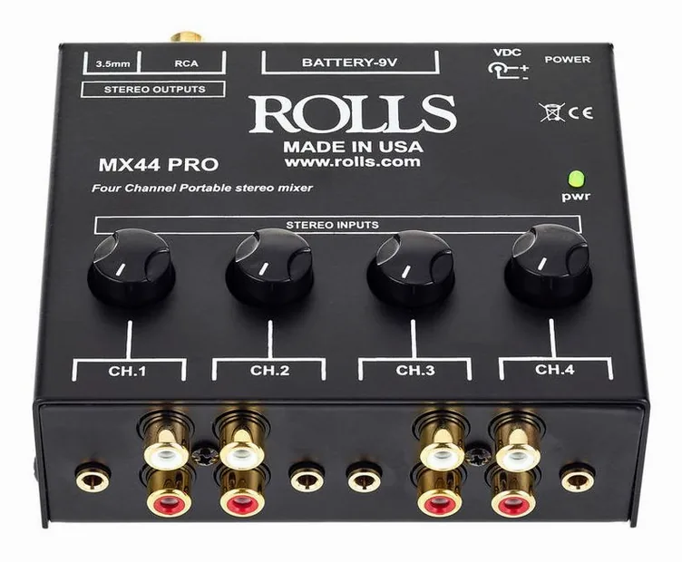 Rolls MX44Pro, vue de trois quarts, photo 2