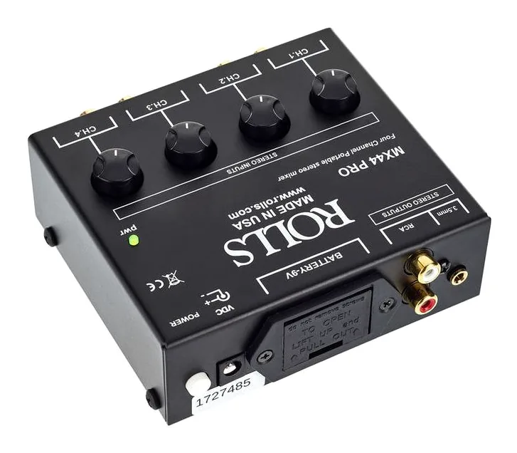 Rolls MX44Pro, potentiomètres, photo 3