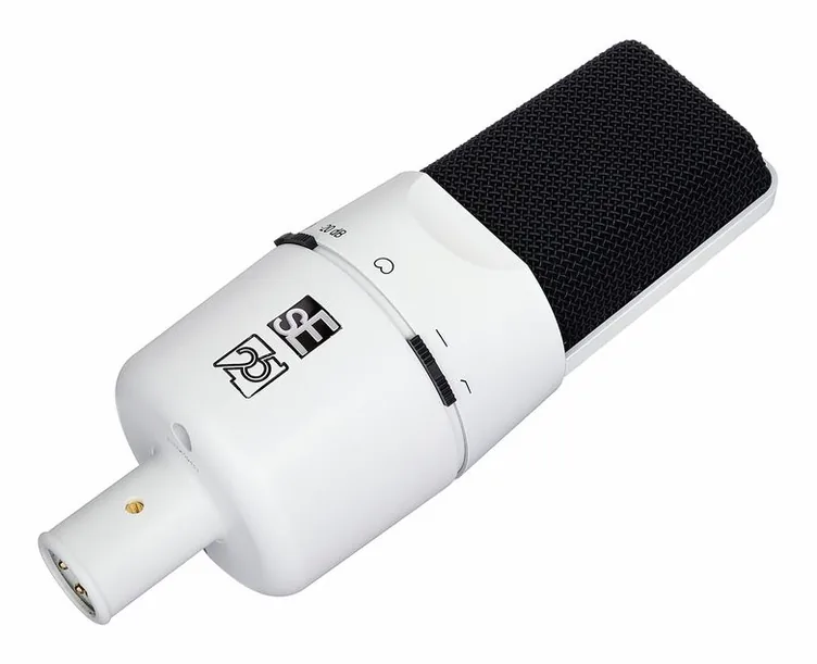 SE Electronics X1A 2C White 25th Anniversary, vue de face, photo 4
