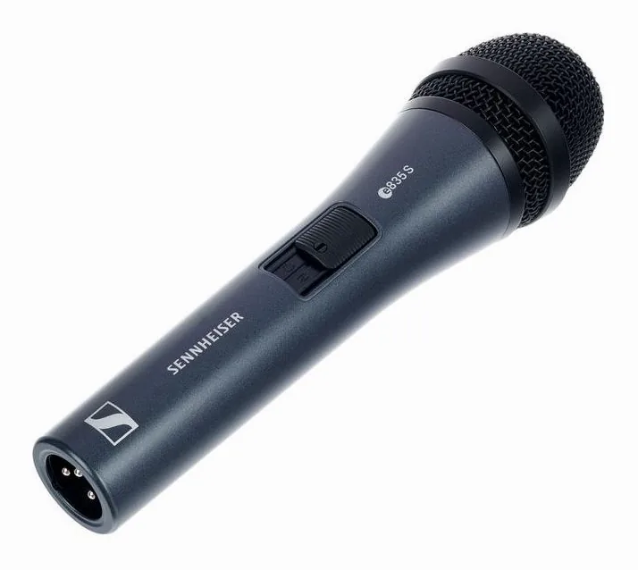 Sennheiser E835-S 3Pack, corps et connecteur, photo 3