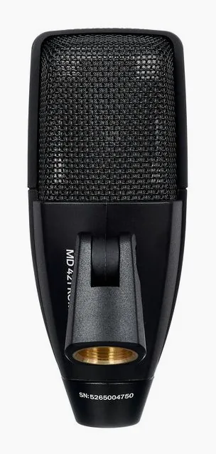 Sennheiser MD 421 Kompakt, corps et connecteur, photo 3