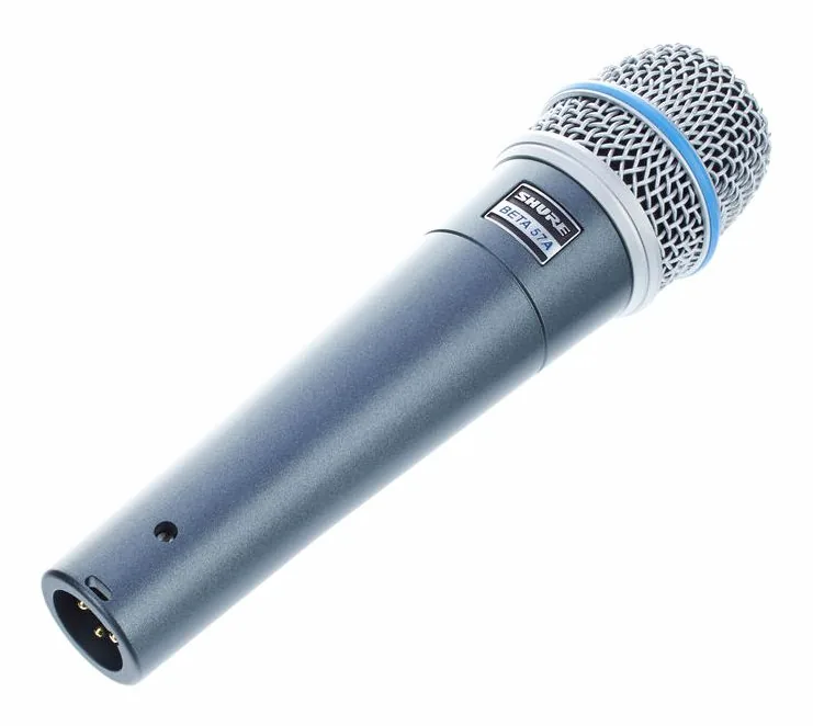 Shure Beta 57 A, corps et connecteur, photo 2