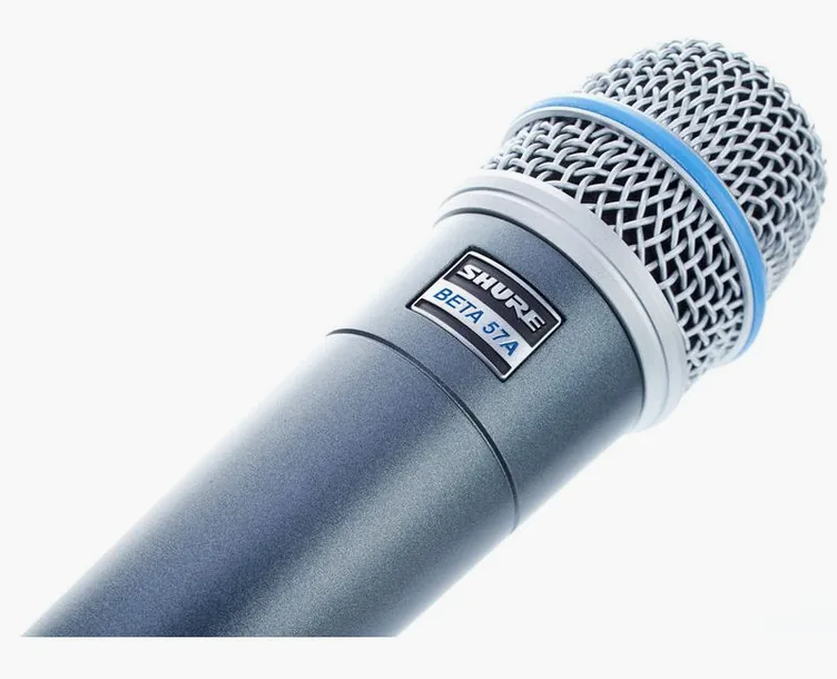 Shure Beta 57 A, vue de trois quarts, photo 3
