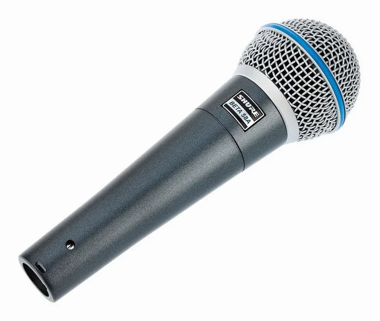 Shure Beta 58 A, corps et connecteur, photo 2