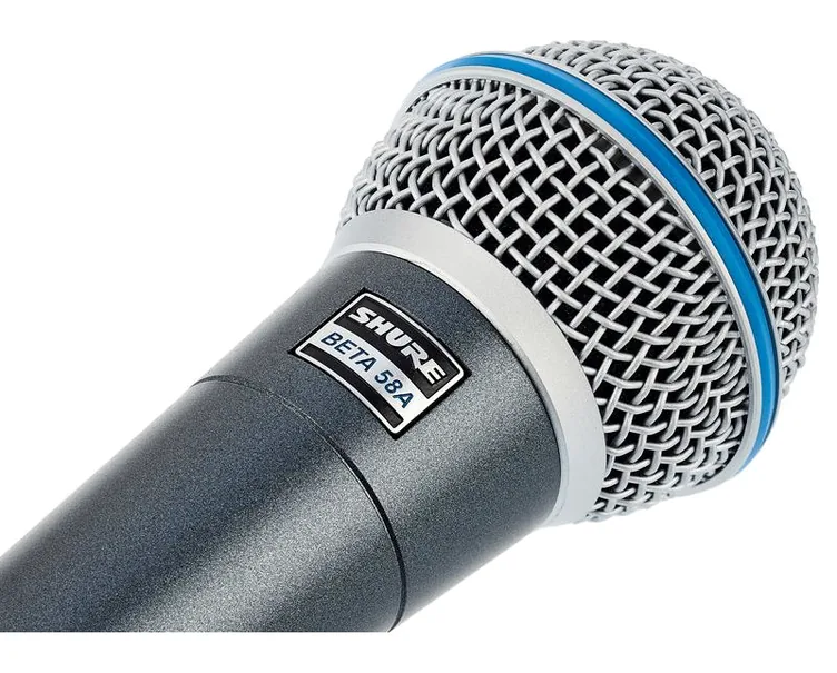 Shure Beta 58 A, vue de profil, photo 3