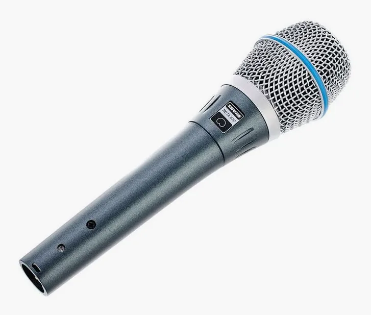 Shure Beta 87C, vue de trois quarts, photo 2