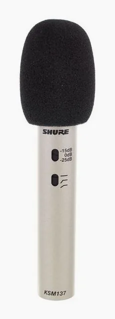 Shure KSM 137 Stereoset, corps et connecteur, photo 3