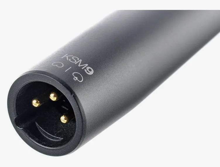 Shure KSM 9 CG, corps et connecteur, photo 4