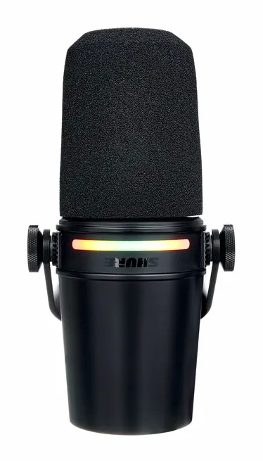 Shure MV7 Plus, vue de face, photo 4