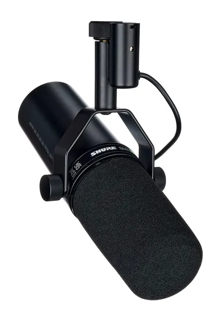 Shure SM 7 dB, corps et connecteur, photo 2