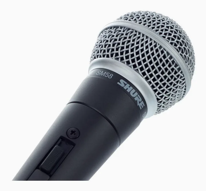 Shure SM58S, vue de profil, photo 3