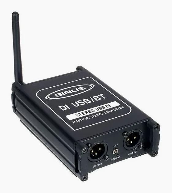 Sirus DI USB/BT, face arrière et connectique, photo 3