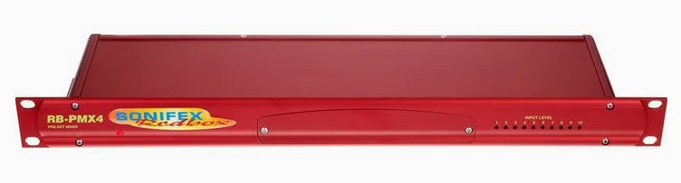 Sonifex Redbox RB-PMX4, vue de trois quarts, photo 2