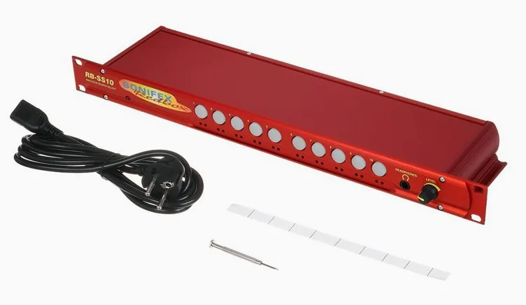 Sonifex Redbox RB-SS10, face avant et faders, photo 4