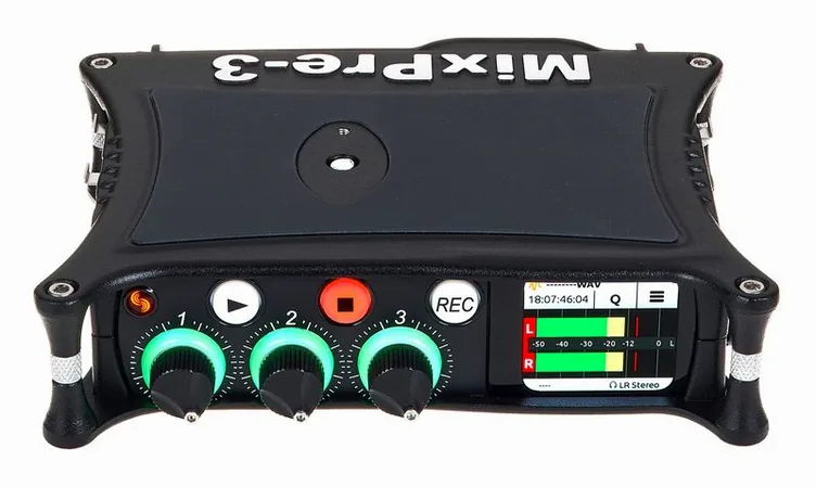 Sound Devices MixPre-3 II, face avant, photo 2