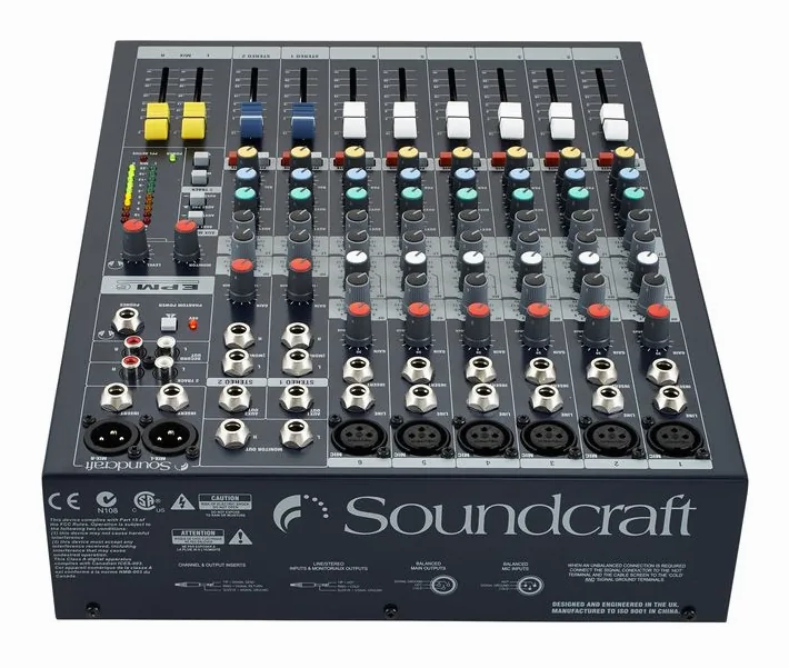 Soundcraft EPM6, face arrière, photo 4