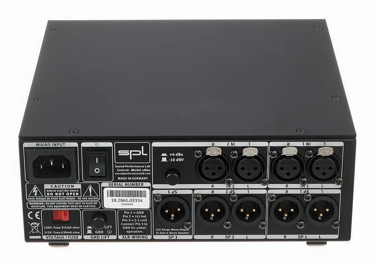 SPL 2Control black, vue de trois quarts, photo 4