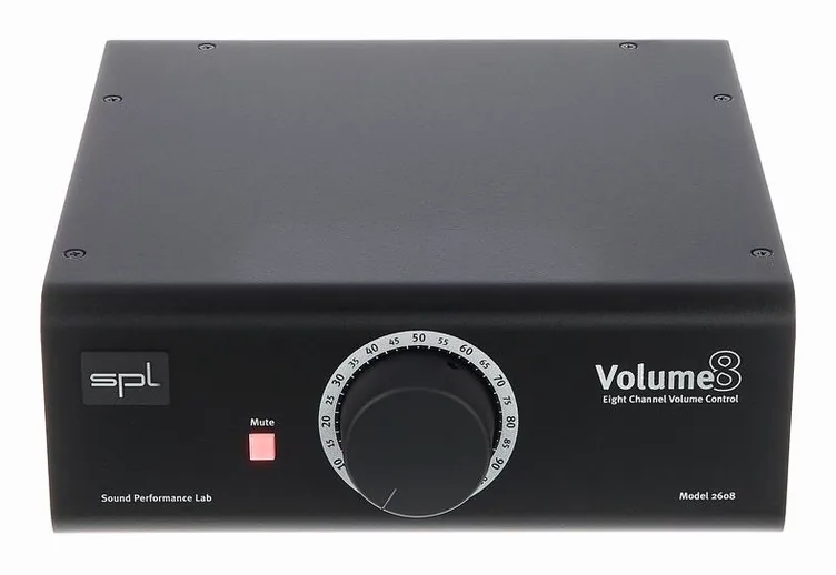 SPL Volume 8 black, vue de trois quarts, photo 2