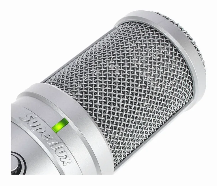 Superlux E205U, vue de profil, photo 2