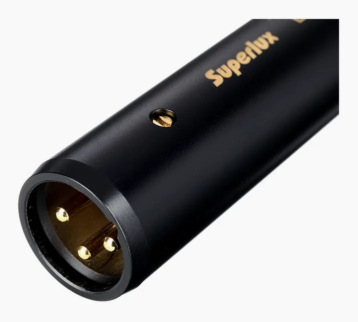 Superlux E208 Pair, corps et connecteur, photo 4