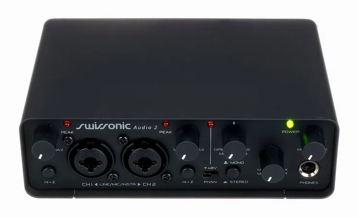 Swissonic Audio 2, face avant, photo 2