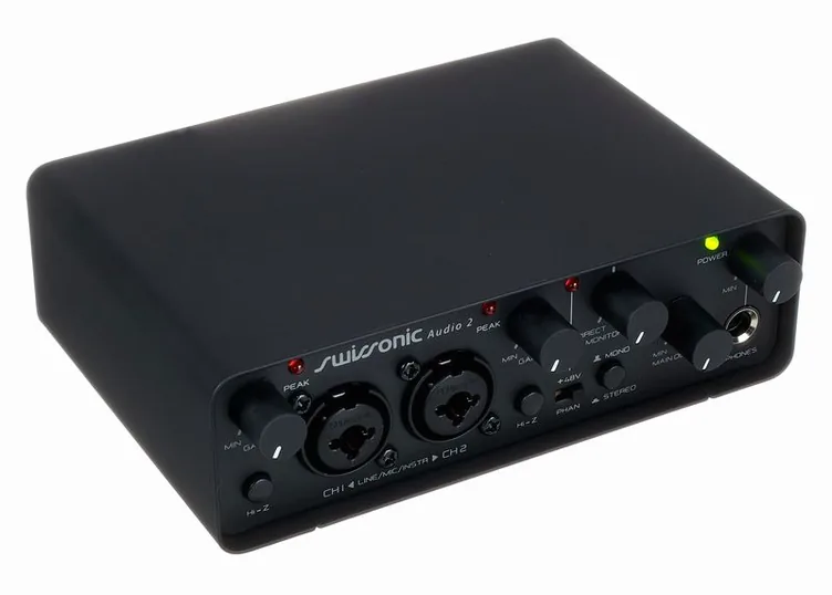 Swissonic Audio 2, face avant, photo 3