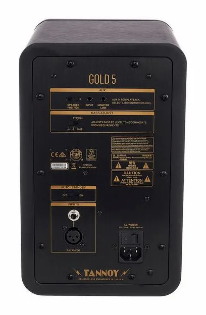 Tannoy Gold 5, vue de trois quarts, photo 4