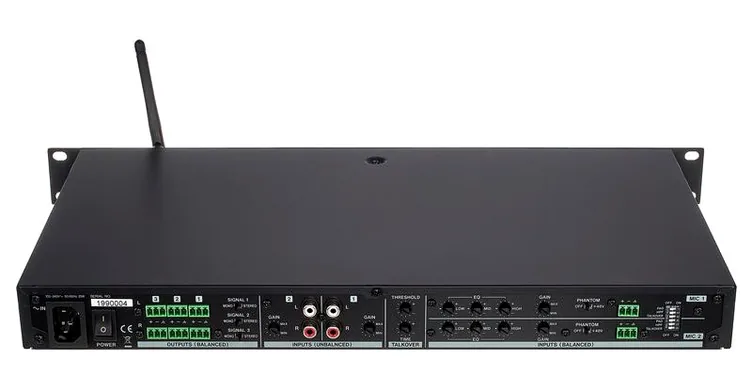 Tascam MZ-123 BT, vue de dessus, photo 4