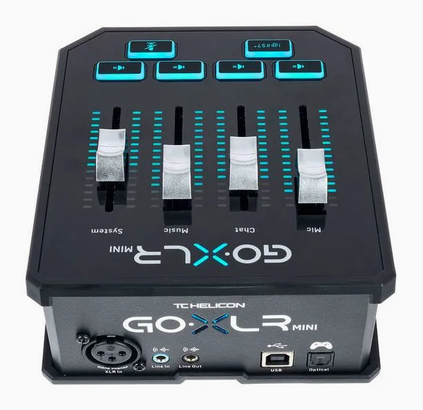 TC-Helicon GO XLR Mini, vue de dessus, photo 4