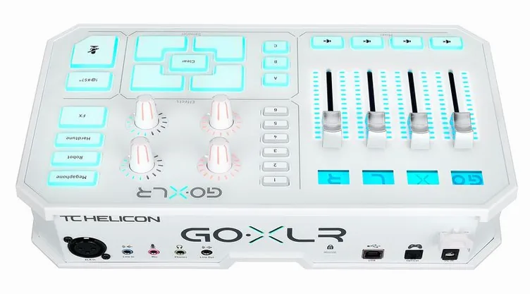 TC-Helicon Go XLR-WH, vue de profil, photo 4