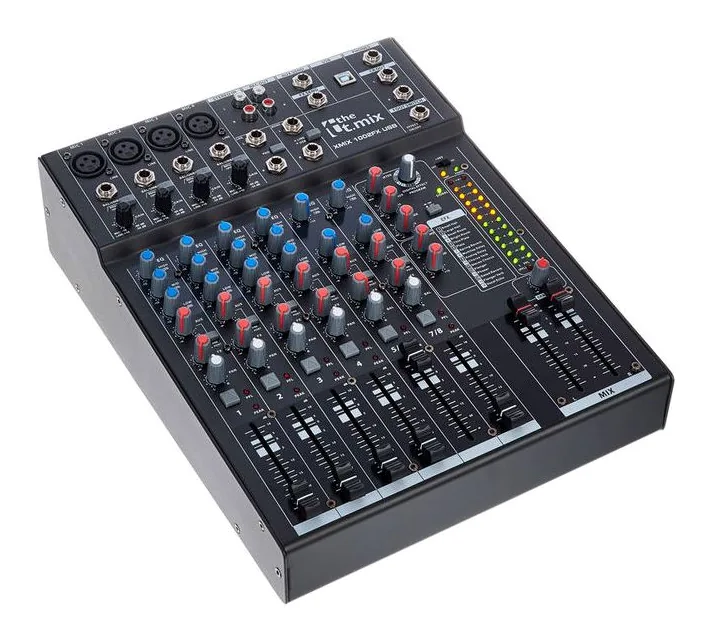 the t.mix xmix 1002 FX USB, vue de profil, photo 3