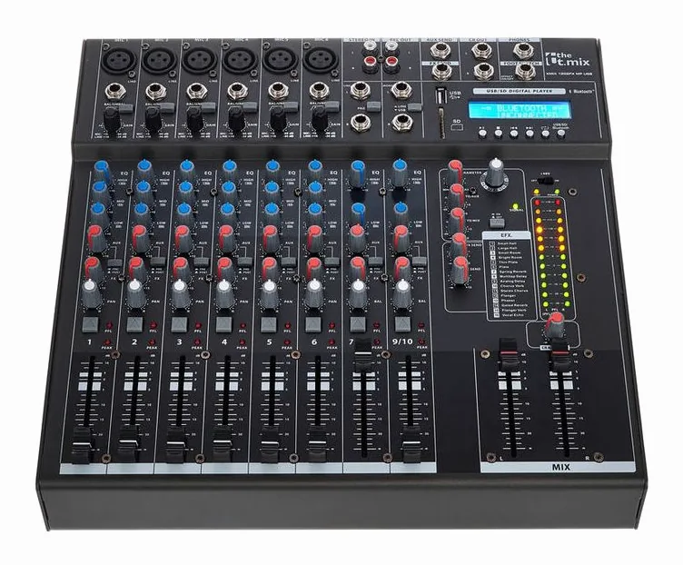the t.mix xmix 1202 FXMP USB, vue de dessus, photo 2