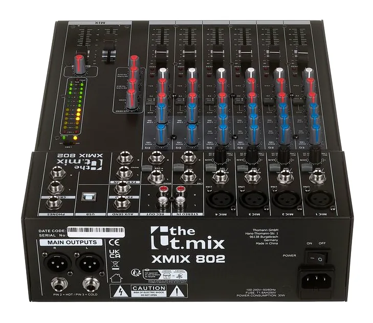 the t.mix xmix 802 USB, vue de trois quarts, photo 4