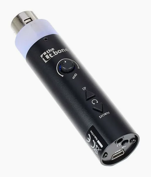 the t.bone MicPlug USB, vue de profil, photo 3