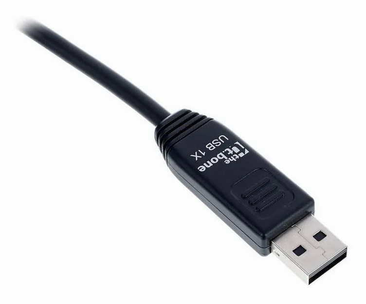 the t.bone USB 1X, vue de profil, photo 3