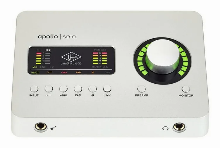 Universal Audio Apollo Solo USB Heritage Ed., vue de dessus, photo 3