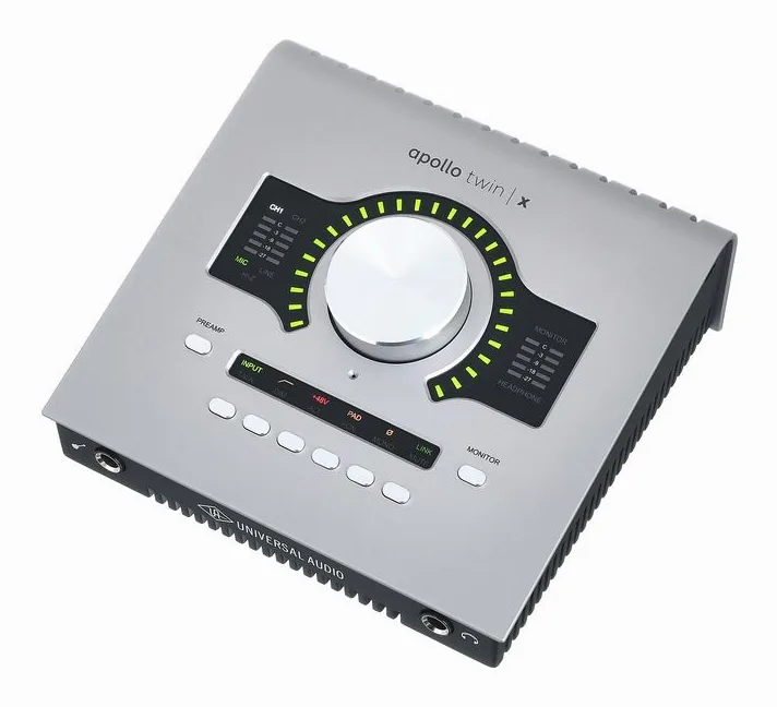 Universal Audio Apollo Twin X Quad Gen2 AC, vue de dessus, photo 2