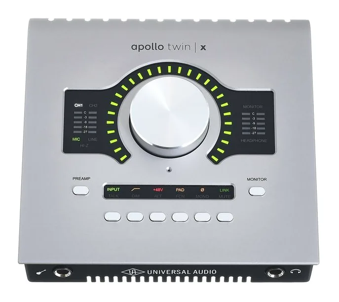 Universal Audio Apollo Twin X Quad Gen2 AC, face arrière et connectique, photo 3
