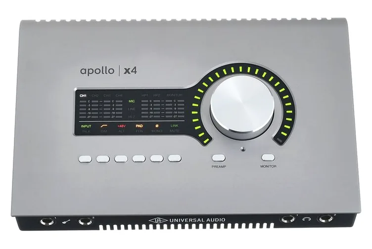 Universal Audio Apollo X4 Gen2 AC, vue de profil, photo 3