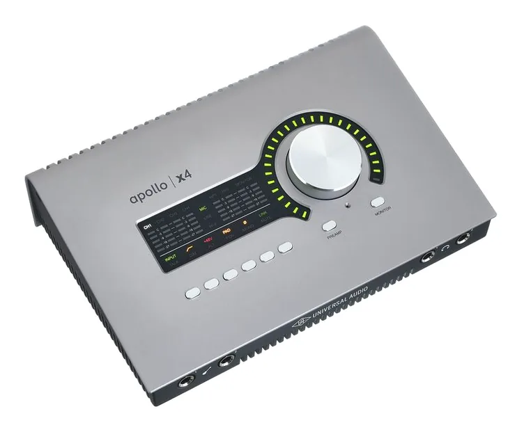 Universal Audio Apollo X4 Gen2 AC Pro, boutons et voyants, photo 4