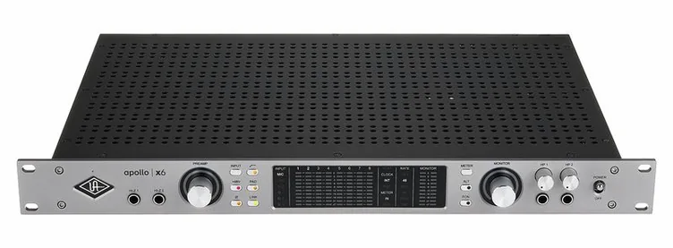 Universal Audio Apollo x6 Gen2 AC, vue de profil, photo 3