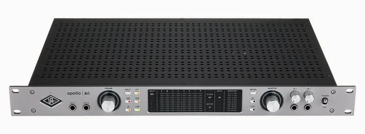 Universal Audio Apollo x6 Gen2 AC Pro, vue de profil, photo 3