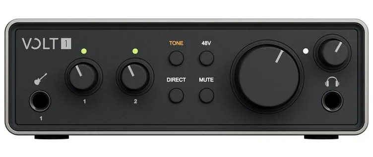 Universal Audio Volt 1 Gen2, vue de profil, photo 3