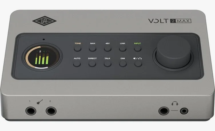 Universal Audio Volt 2 Max, vue de trois quarts, photo 3