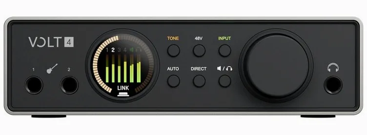 Universal Audio Volt 4 Gen2, face avant, photo 3