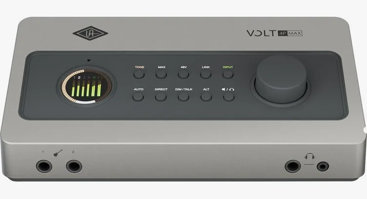 Universal Audio Volt 4P Max, face avant, photo 2