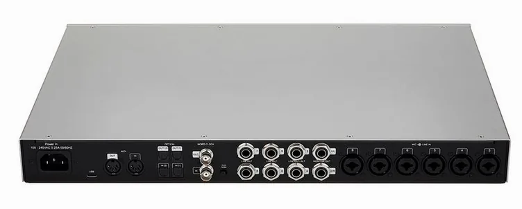Universal Audio Volt 876 USB Recording Studio, boutons et voyants, photo 4