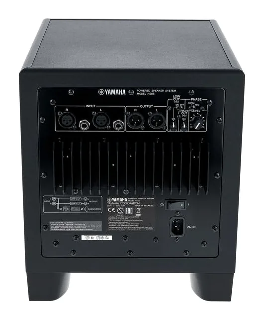 Yamaha HS 8S, vue de face, photo 4